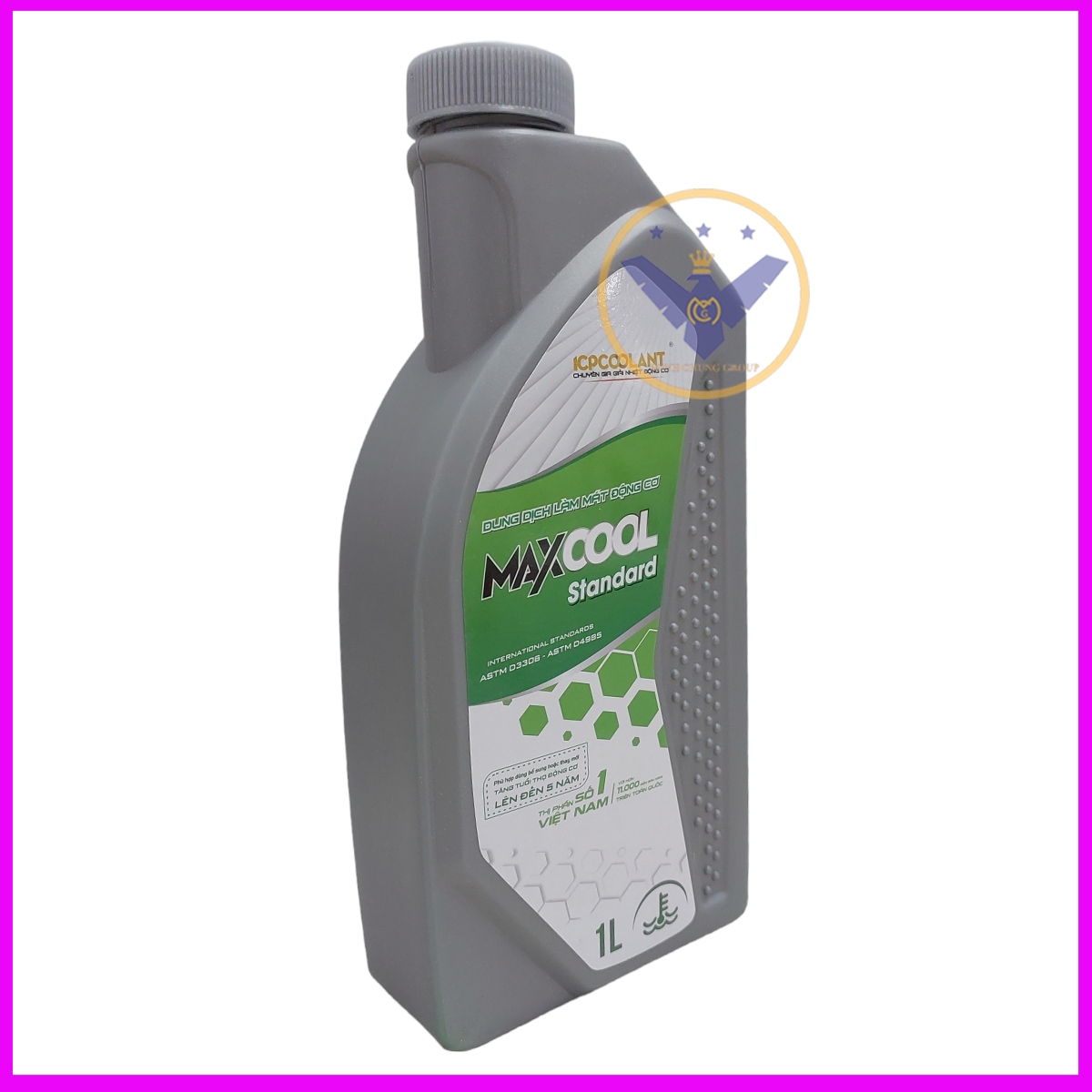 Nước làm mát xe ô tô, xe máy (màu xanh) Maxcool Standard lon 1L