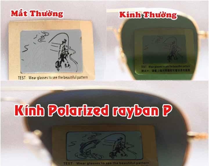 Tấm thử phân cực kính mắt