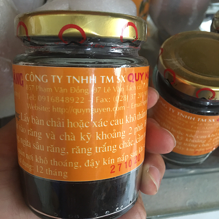 Bột Denti Chà Răng QUY NGUYÊN 100g