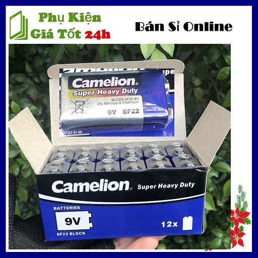 Pin camelion 9v vuông - hộp 12 viên