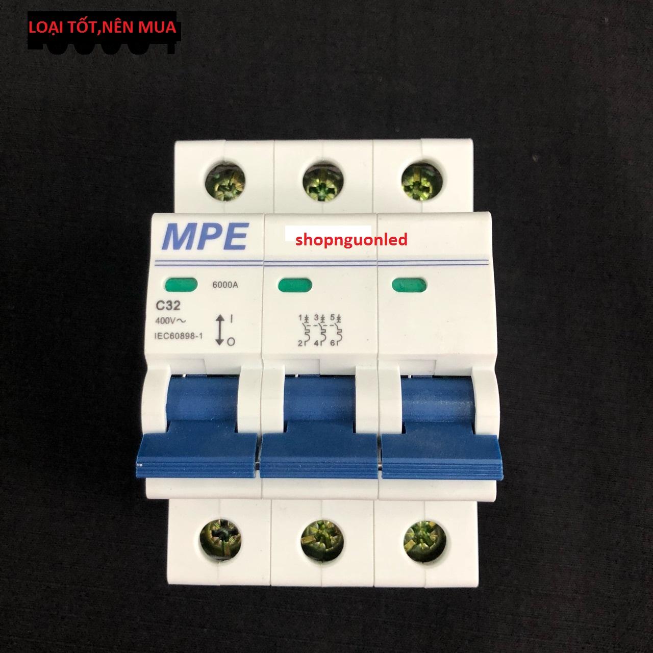 Cầu dao tự động Aptomat 3 Cực (3P) MPE