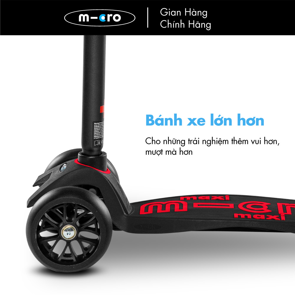 Xe trượt scooter Micro Maxi Deluxe Pro (phiên bản bánh xe lớn)
