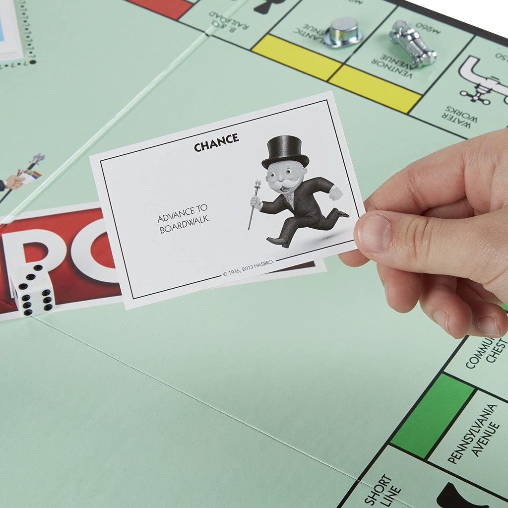 Bộ Trò Chơi Cờ Tỷ Phú Cơ Bản MONOPOLY C1009