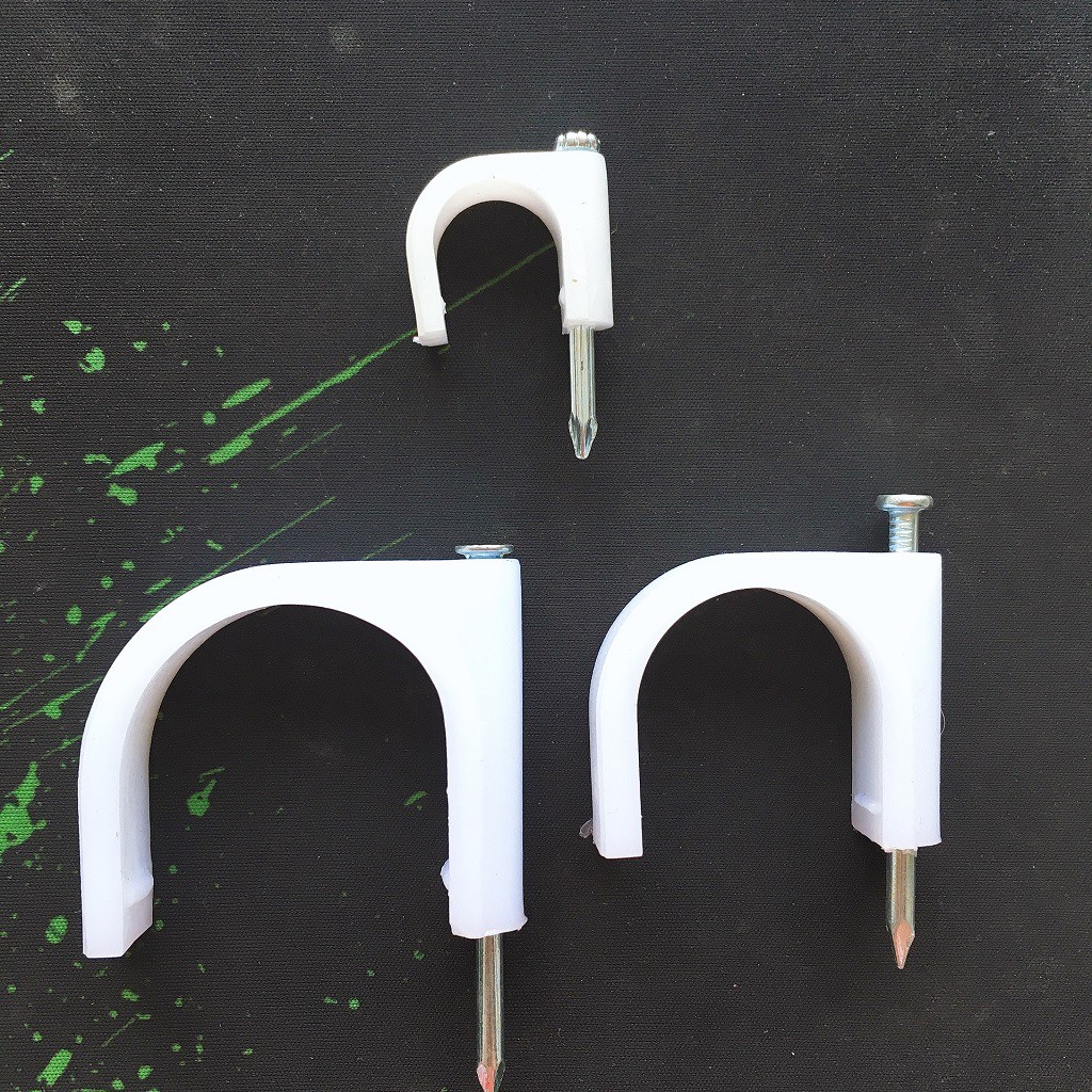 Đinh Móc ống đồng, dây điện, móc ống nước Móc ống đồng, dây điện ống nước phi 21 - 34 - 42