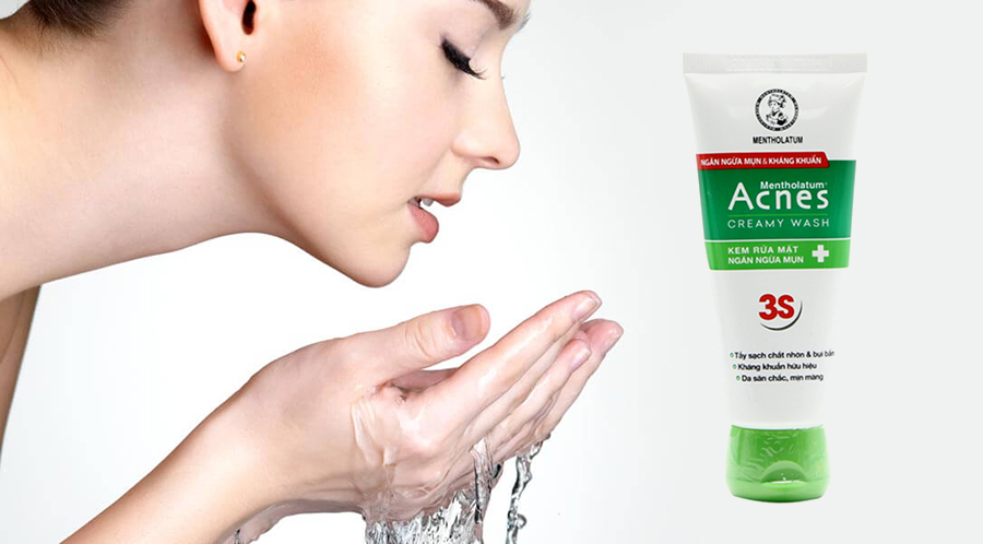 Sửa rửa mặt acnes 100g