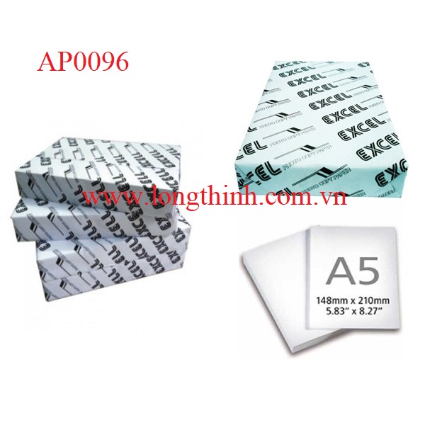 [HCM]Giấy A5 Excel 80gsm 1 Ream
