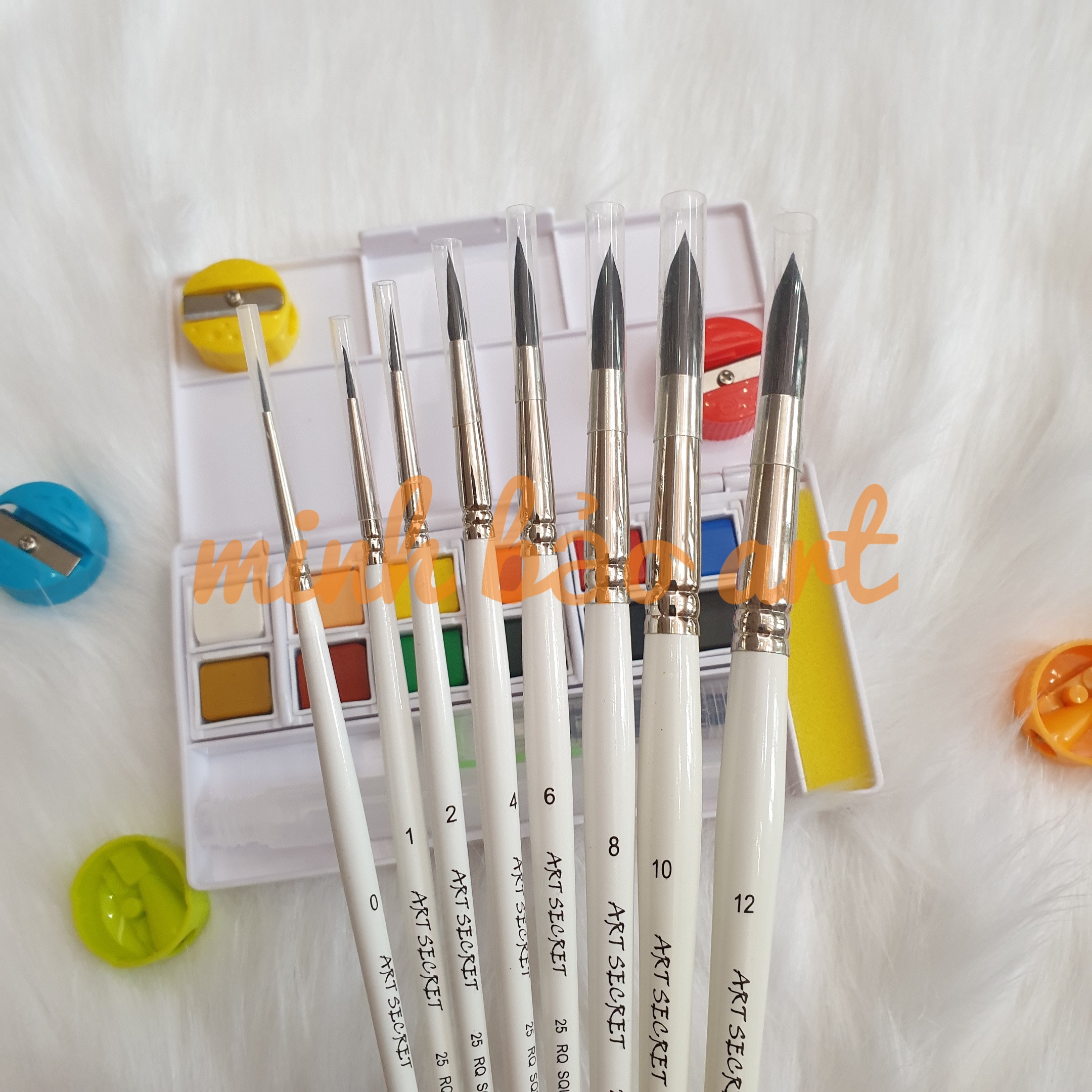 [HCM]CỌ VẼ SQUIRREL ART SECRET LÔNG SÓC 25RQ