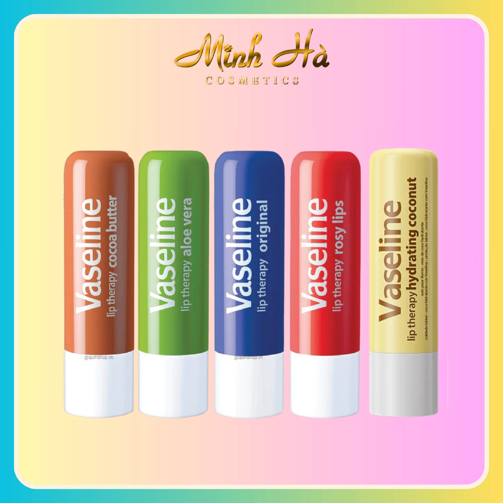 Son dưỡng Vaseline Lip Therapy 4.8g dưỡng môi làm mềm môi