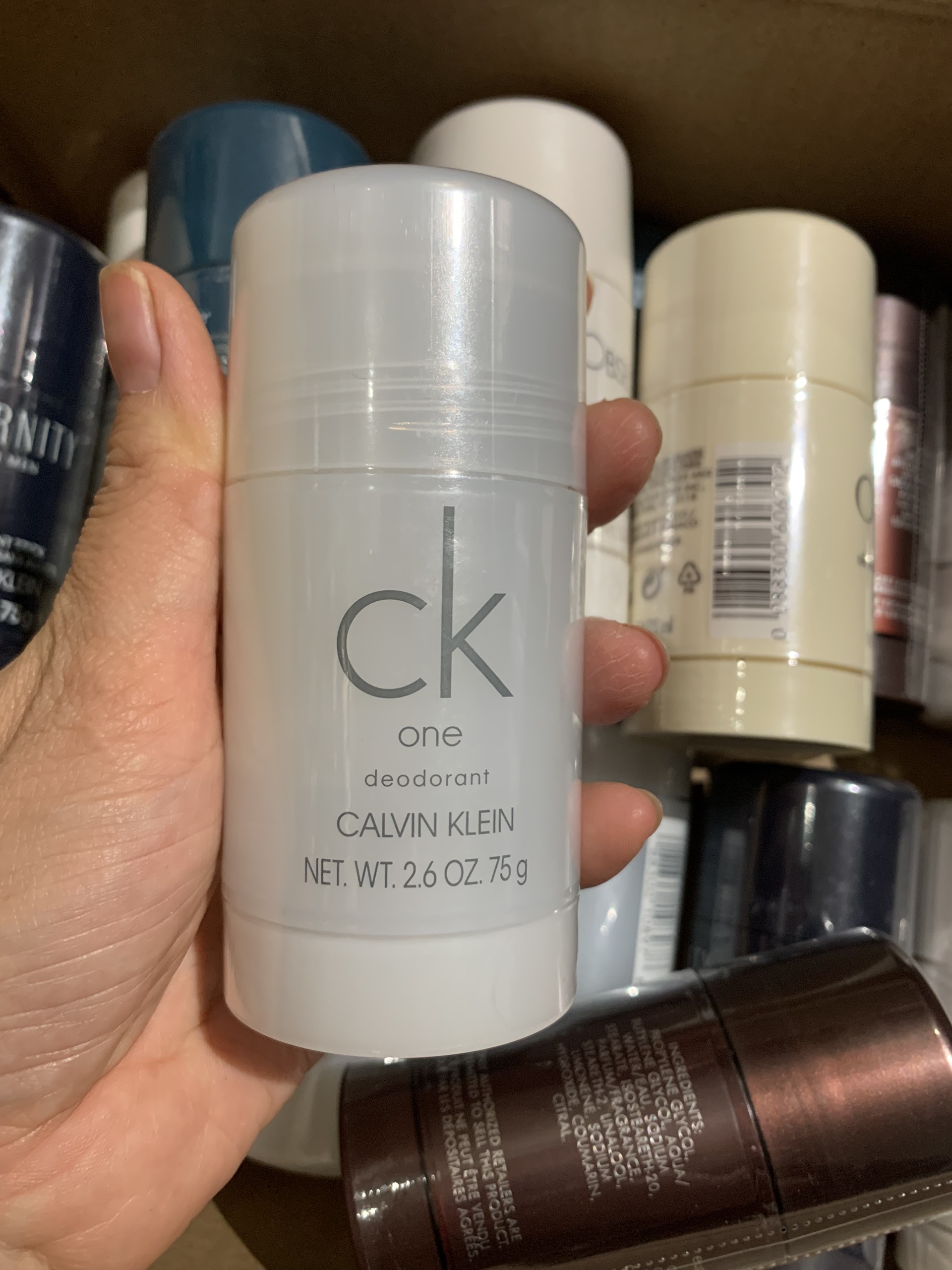 Lăn khử mùi Calvin Klein nhiều loại