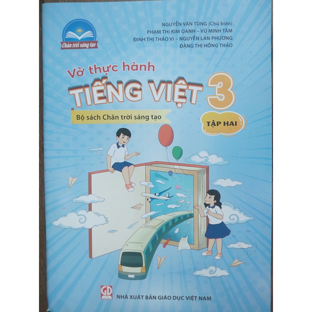Sách - Vở thực hành Tiếng Việt 3 - tập 2 (Bộ sách Chân trời sáng tạo)