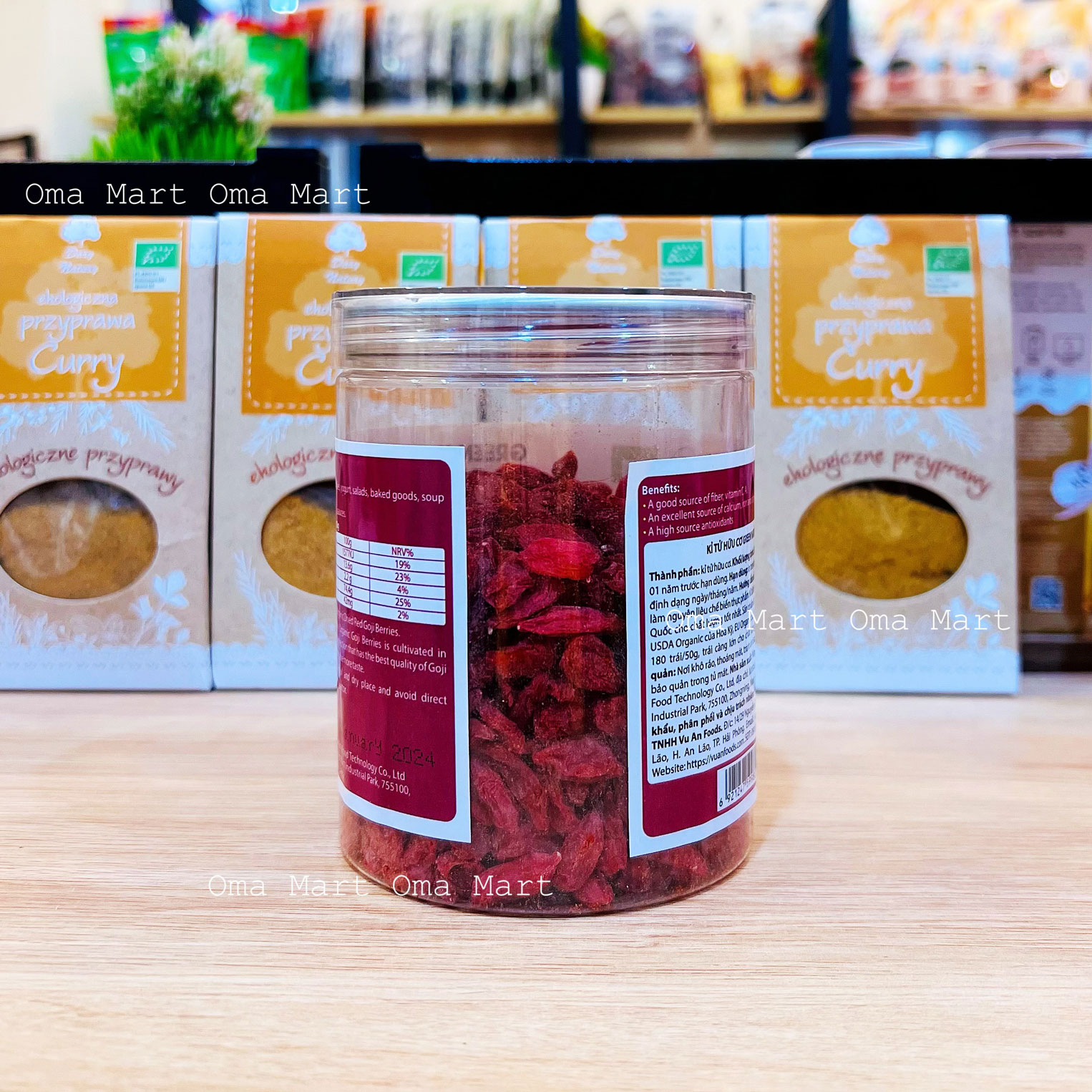 Kỷ tử hữu cơ Green Nature 200g