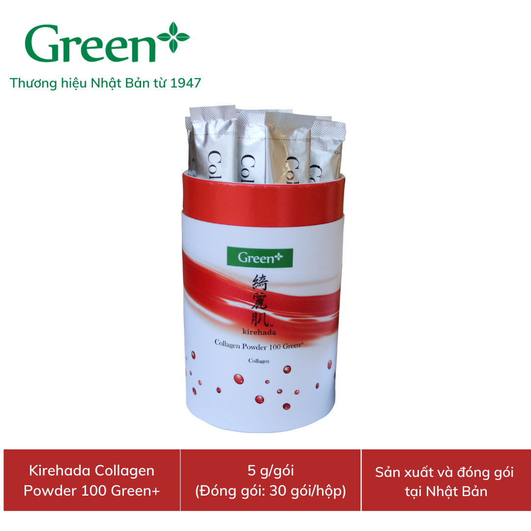 Collagen bột - Kirehada Collagen Powder 100 Green+