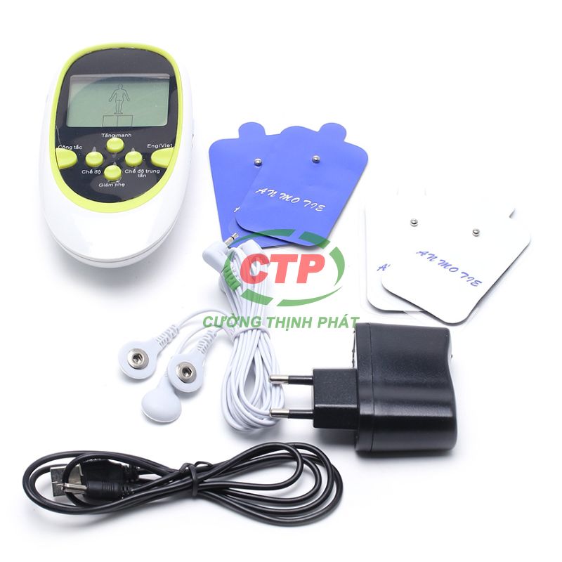 Máy Massage Trị Liệu Xung Điện Mát Xa 8 Miếng Dán