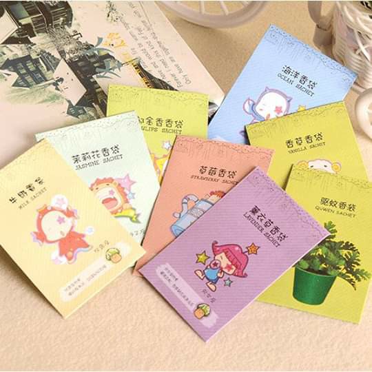 COMBO 5 Túi thơm mini 12 cung hoàng đạo