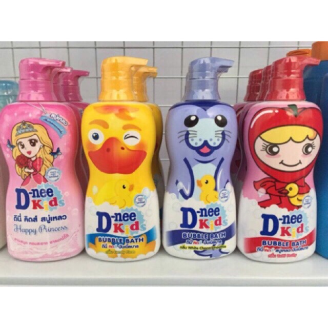 Sữa tắm gội Dnee Kid hình thú 400ml