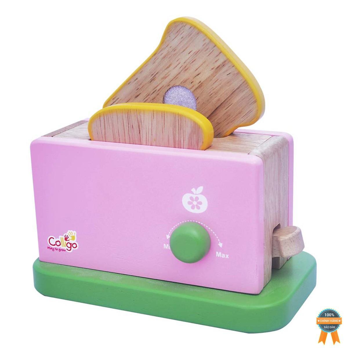 Đồ Chơi Gỗ Colligo - Máy Nướng Bánh Mì 12180