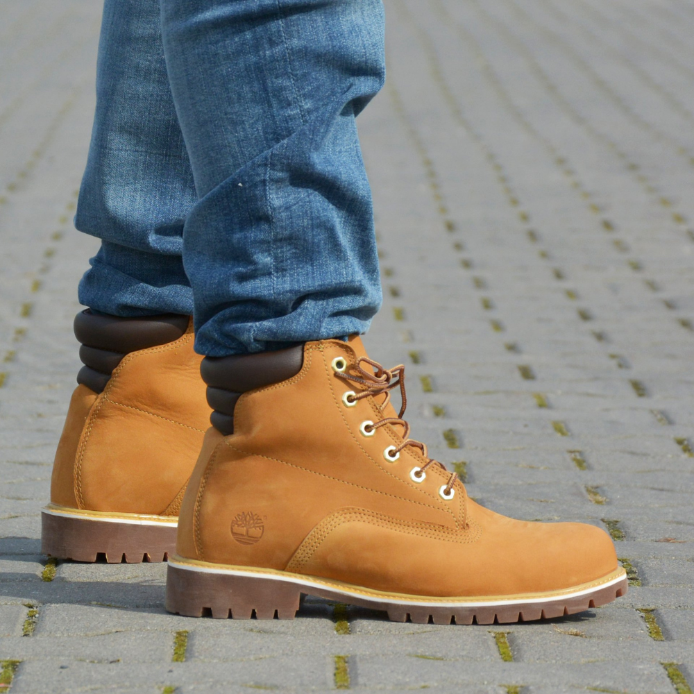 [Sale] Timberland Giày Thể Thao Nam 6 inch Basic Alburn Boot WP Wheat Nubuck TB03757824