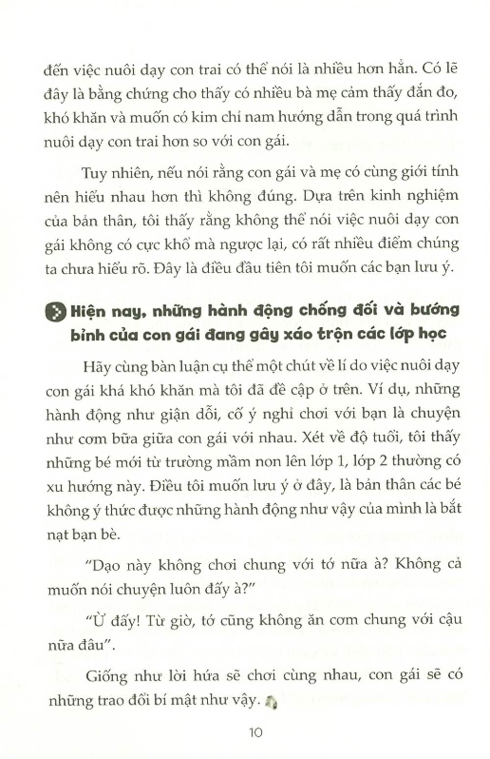 Thay Đổi Cách Dạy Khi Con Gái Lên 8 Tuổi
