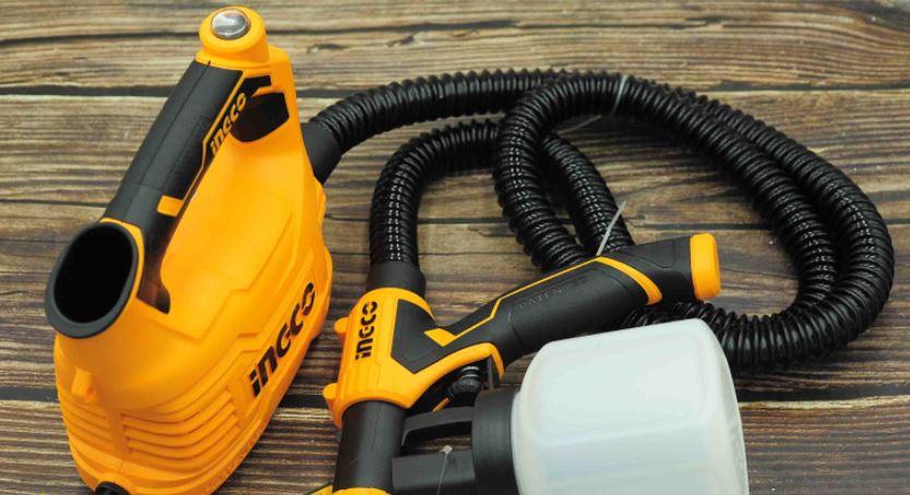 500W Máy phun sơn bình nhựa INGCO SPG5008