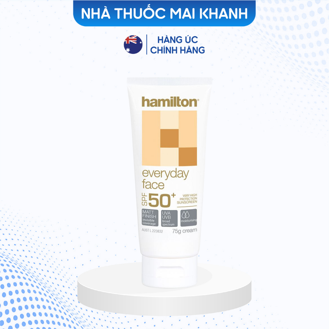 Kem chống nắng hamilton 75g