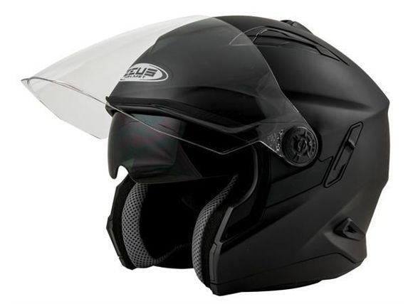 MŨ BẢO HIỂM ZEUS 613B - MÀU ĐEN MỜ