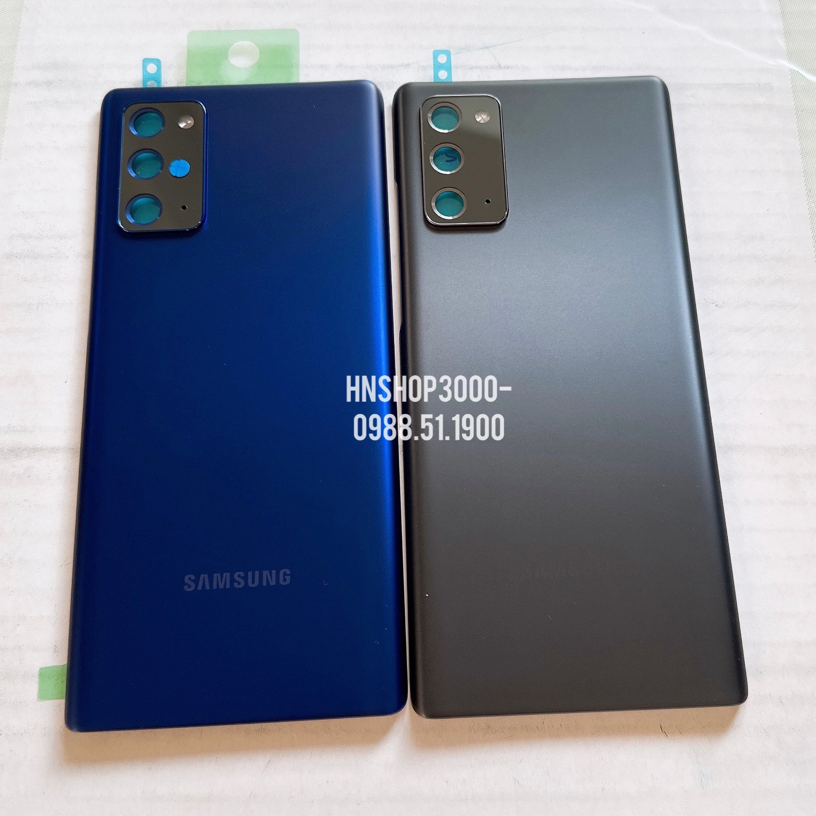 Nắp Lưng Samsung Note 20 Zin (có kính camera) - Vỏ lưng điện thoại Note20