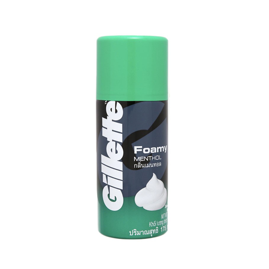 Bọt Cạo Râu Gillette Foamy Menthol 175g