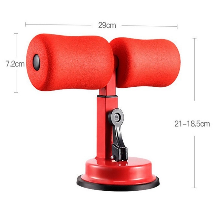 Vacuum suction base multi-function abdominal muscle trainer-home gym Pilates support muscle folding help body shape slim waist