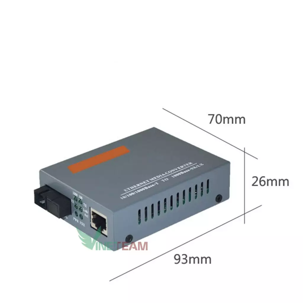 Bộ Chuyển Đổi Quang Điện Netlink HTB-GS-03 A/B Thiết Bị Chuyển Đổi Quang Điện 1 Sợi Media Converter 1FO 1 Quang 1 LAN 1Gbps ( không kèm laptop, máy tính )