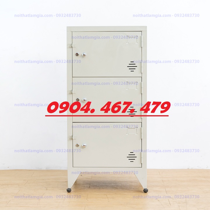 Tủ locker hồ sơ văn phòng - sơn tĩnh điện