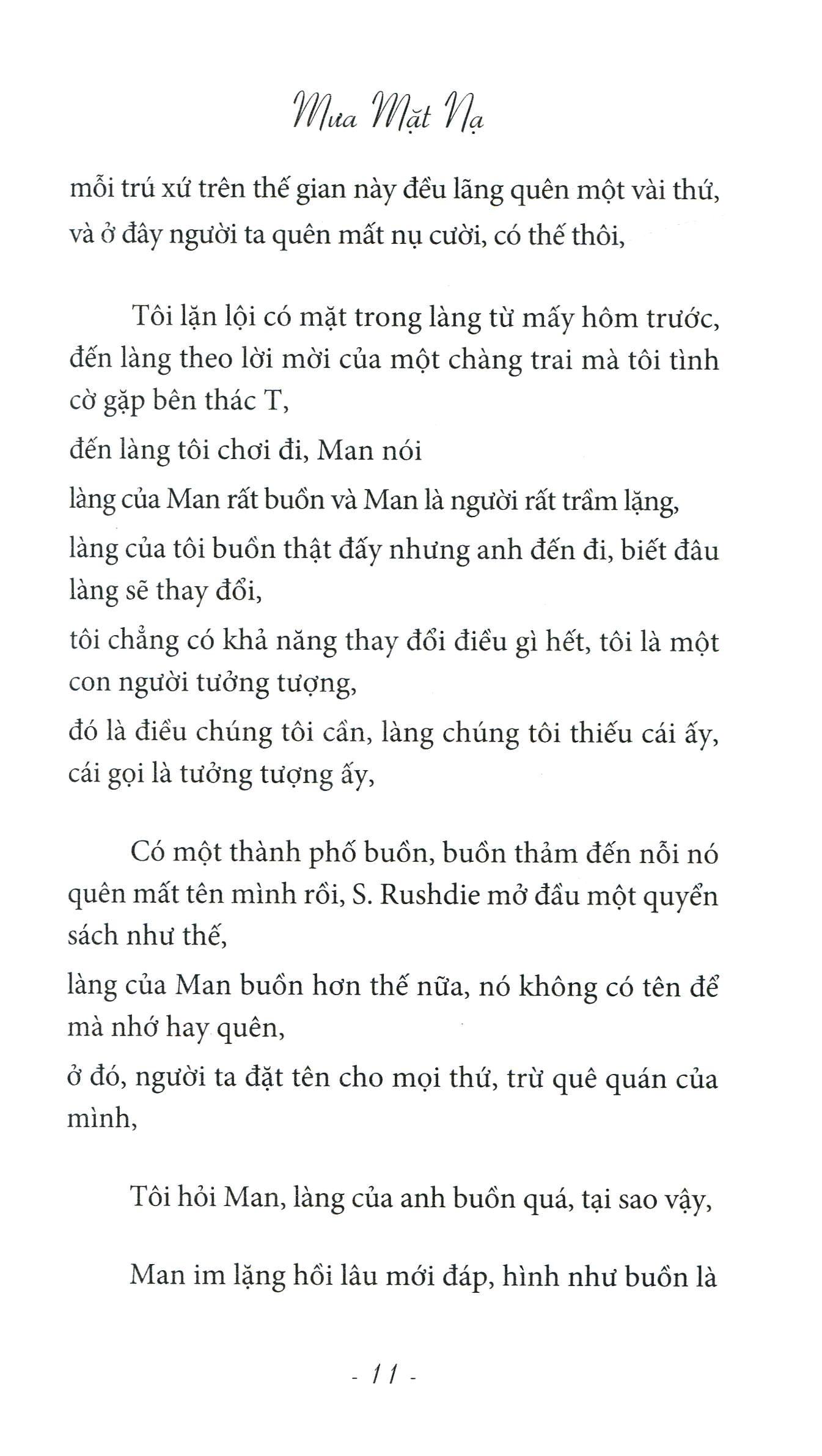 Mưa Mặt Nạ - Nhật Chiêu