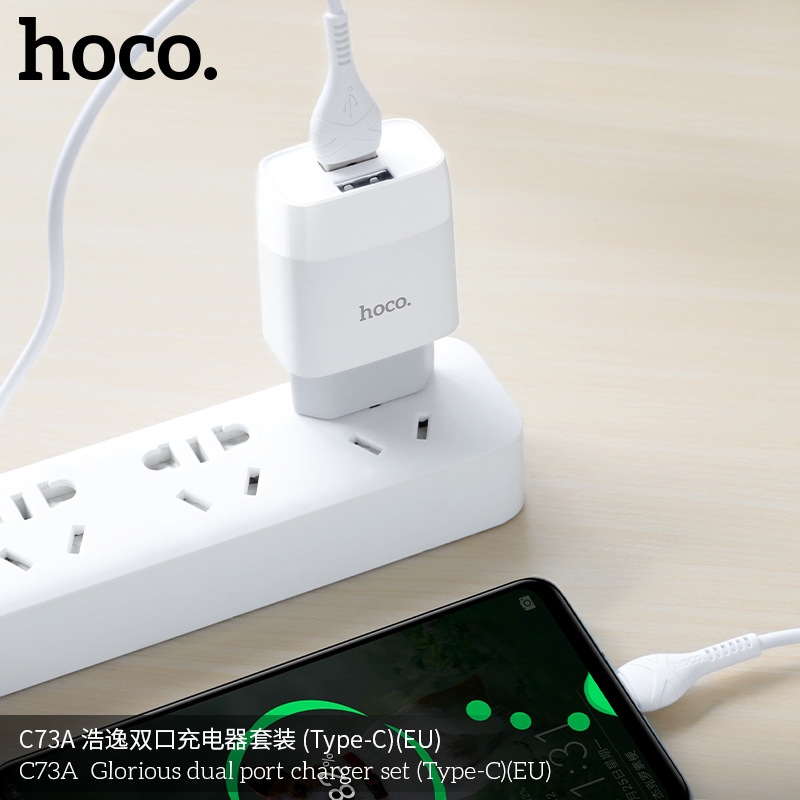 Củ sạc nhanh iphone HOCO C73A , cốc sạc nhanh cho điện thoại iphone 11/12 Pro Max, ipad, Xiaomi, Samsung Type C Sagopy