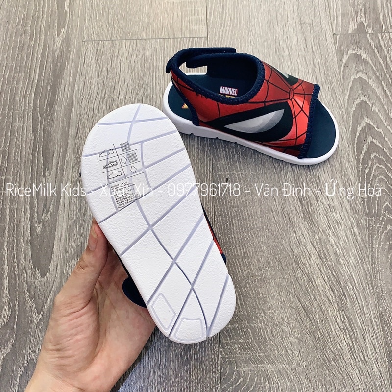 Sandal Hm spiderman xuất dư xịn