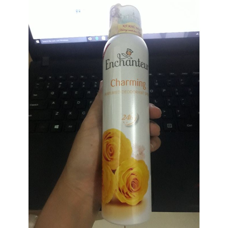 [HCM]Xịt khử mùi enchanteur 150ml