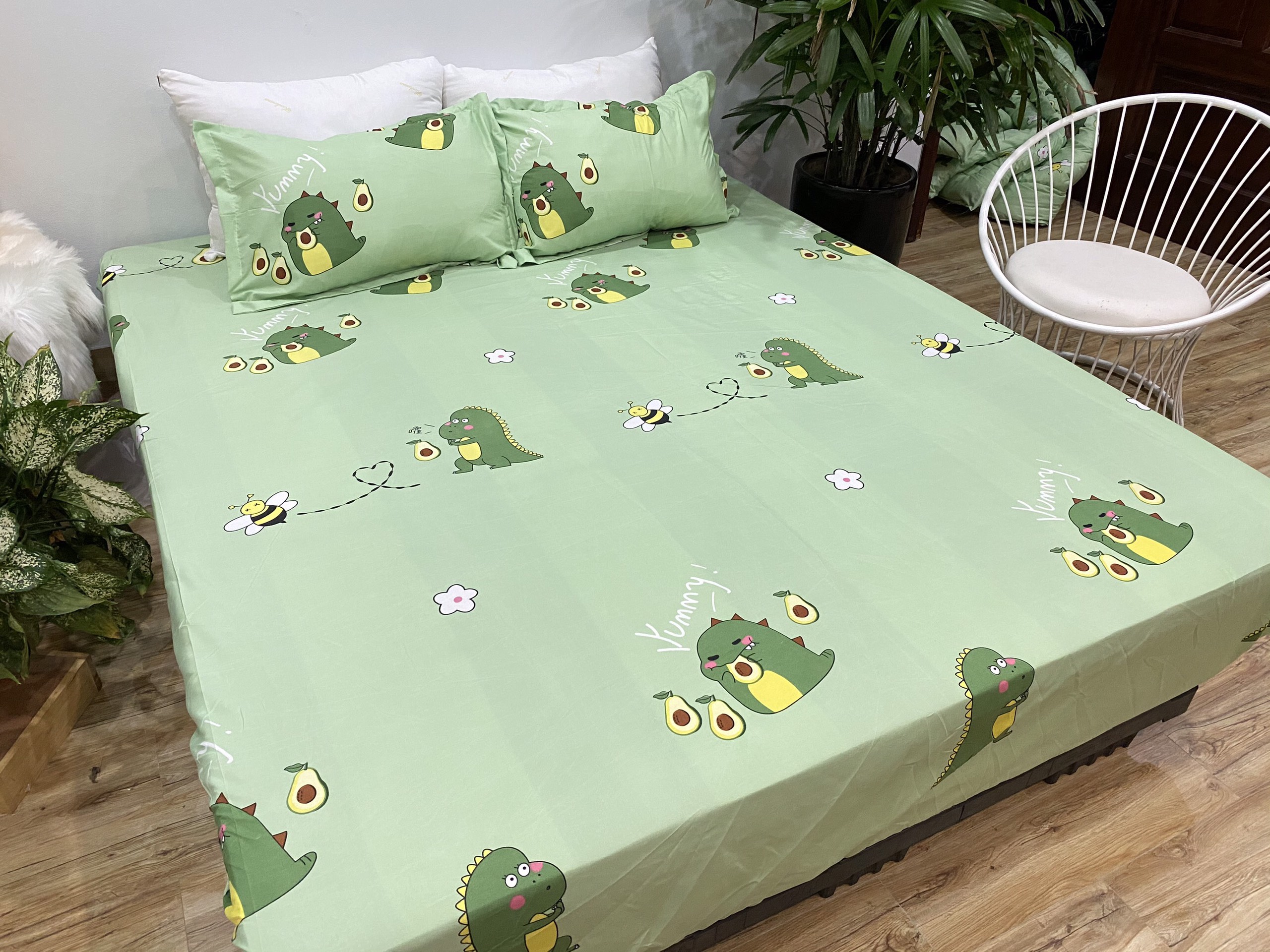 Set Ga Gối Mẫu Khủng Long Bơ P37