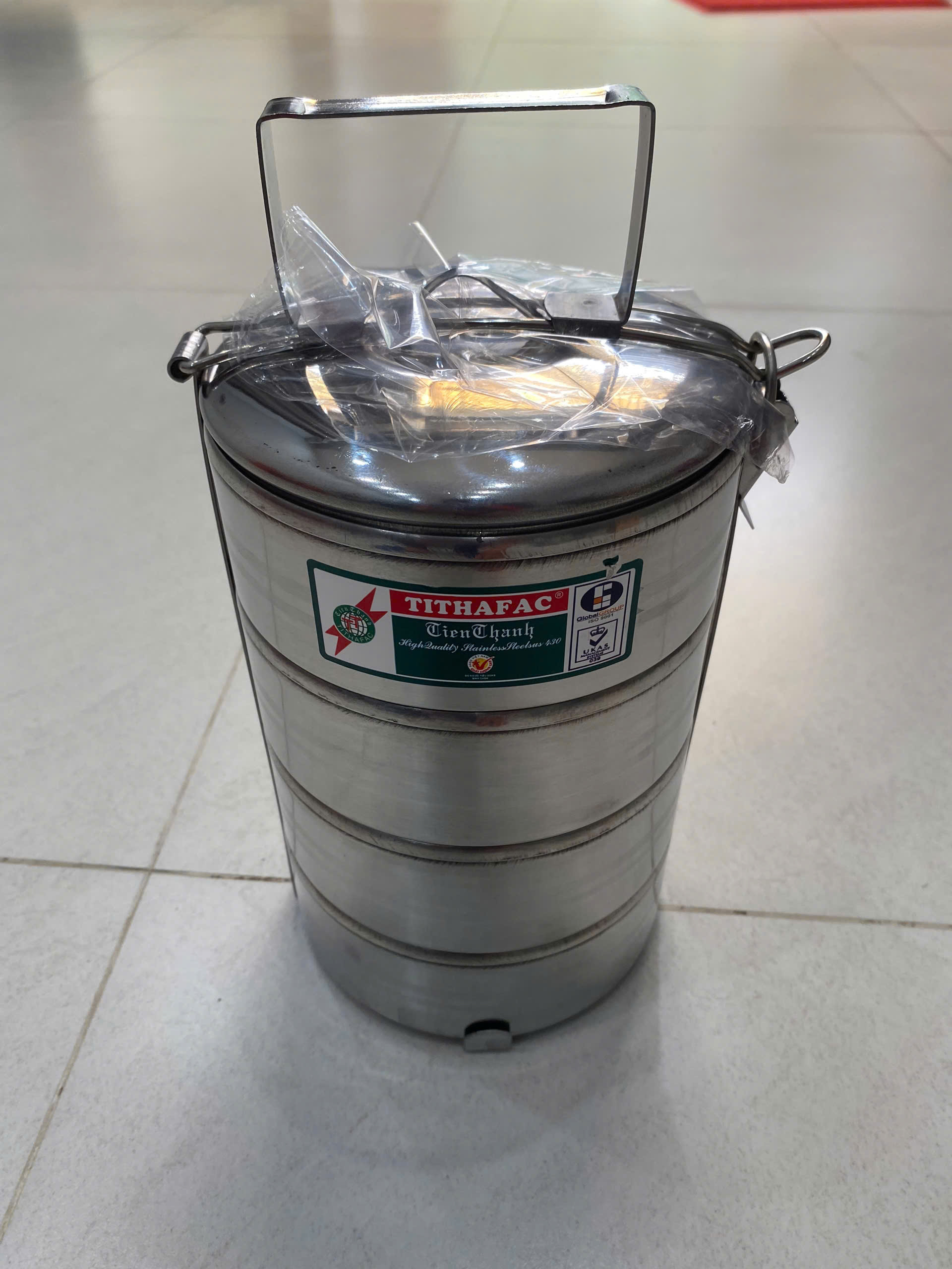 [HCM]Cà Mên Inox Tiến Thành 2-3-4 ngăn Size 14cm
