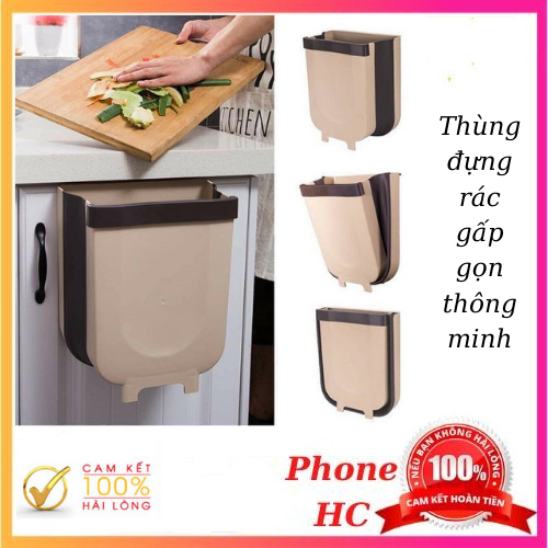 THÙNG ĐỰNG RÁC THÔNG MINH GẤP GỌN-THÙNG RÁC ĐA NĂNG