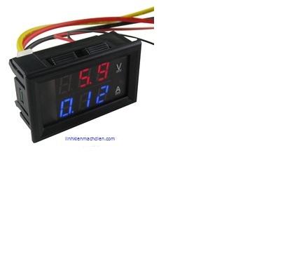 Đồng hồ vôn kế và ampe kế 100V-10A