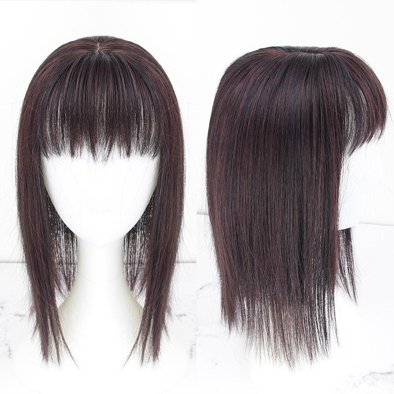 Tóc dán hói mái thưa XFK03 😍FREESHIP😍 tóc giả nữ phủ hói, che hói, tóc che bạc phủ bạc Sỉ 70k