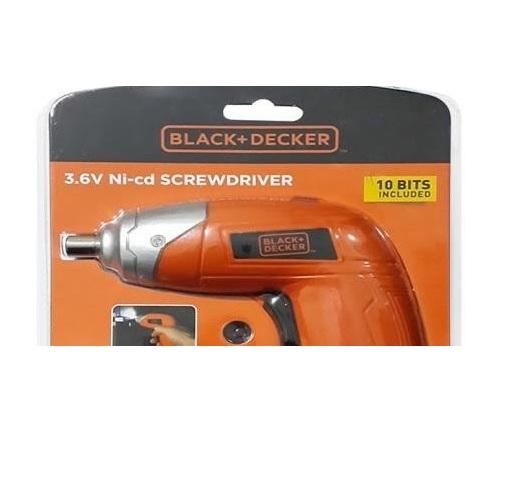 Máy vặn vít cầm tay 3.6V B&D KC3610-B1
