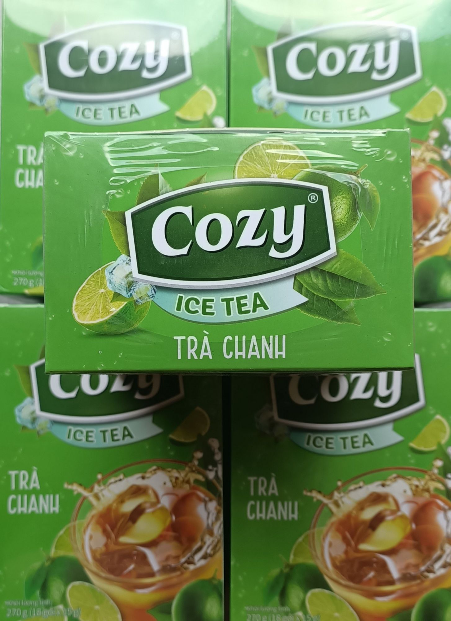 Trà chanh Cozy hộp 18 gói× 15g