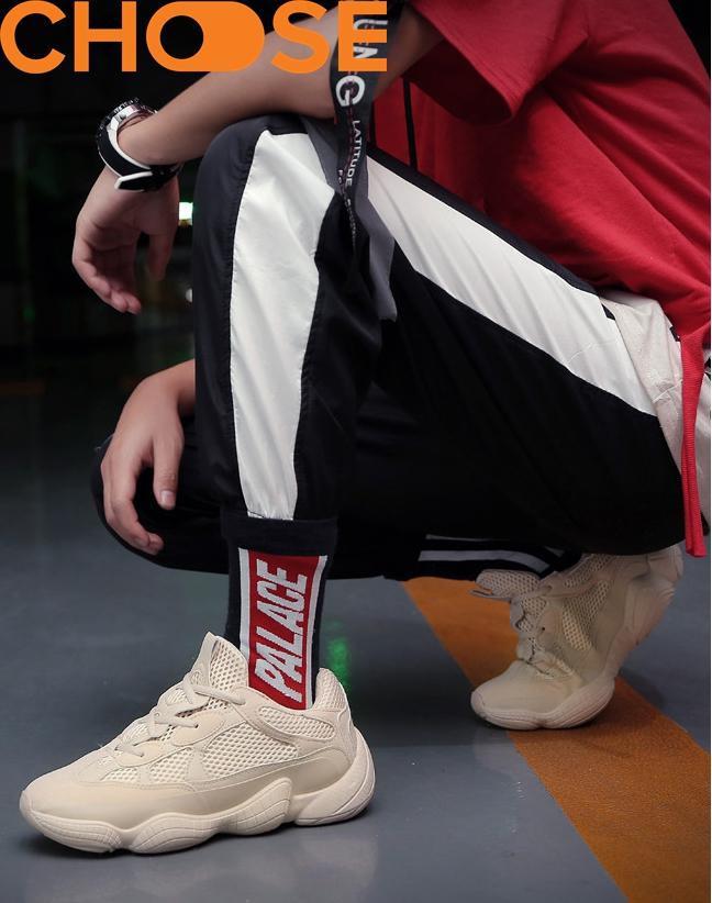 Giày Thể Thao Giày Nam Bata Lười Sneaker Nam Vải Lưới Độn Đế Màu Da Độc Lạ 0611