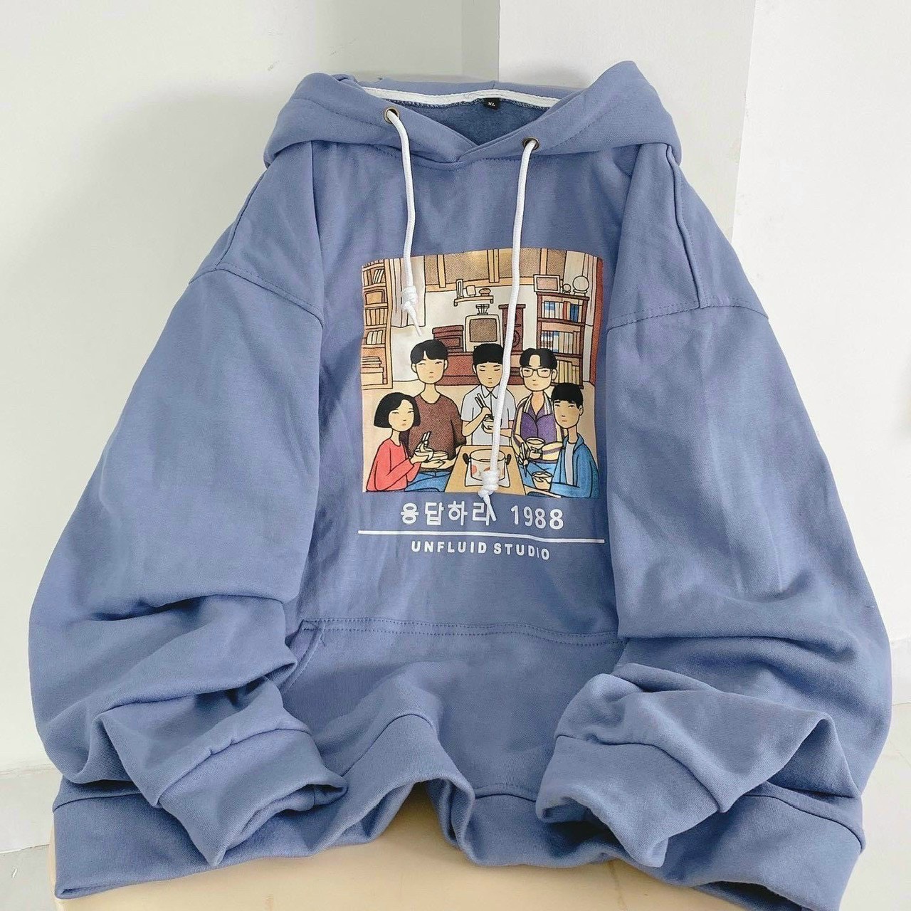 Áo Hoodie Tay Phồng Phim1988 Nỉ Pe Dày Dặn, Áo Khoác Nữ Nỉ Hàng Bán Chạy, Chất Vải Mềm Mịn, Áo Khoác Hoodie Thời Trang Nữ tprr