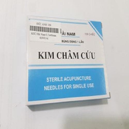 Kim châm cứu vỉ Hải Nam 0,3*40mm