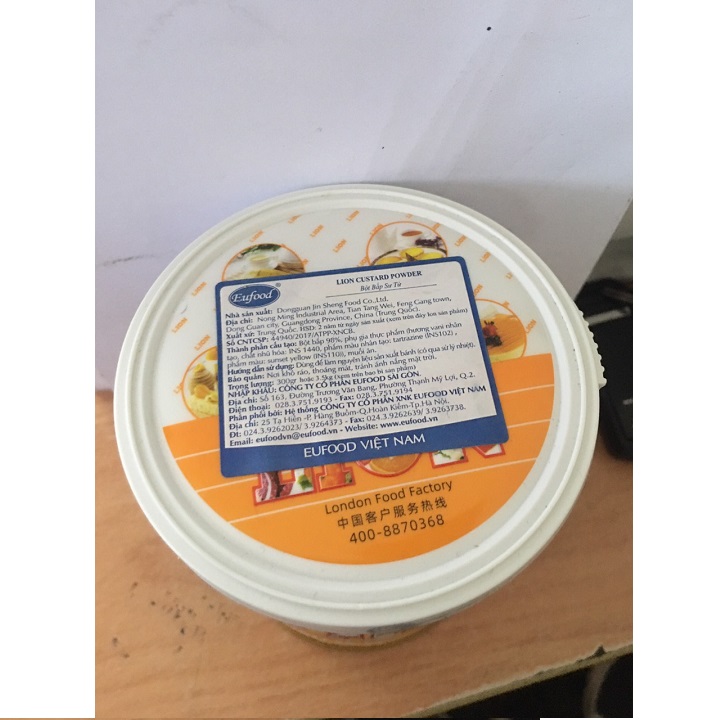 BỘT SƯ TỬ/ BỘT TRỨNG SỮA LION CUSTARD (300g)
