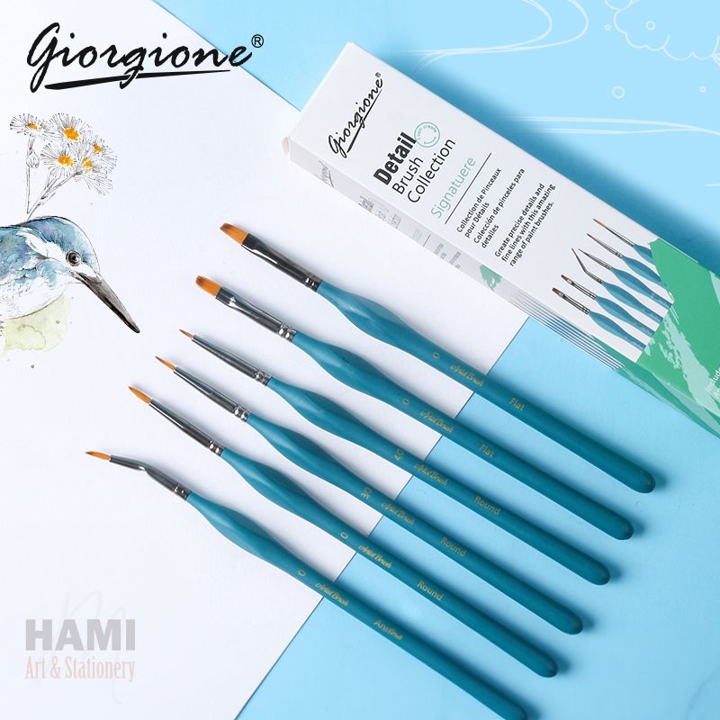 Bộ 5 cọ tỉa Giorgione chuyên vẽ nét nhỏ