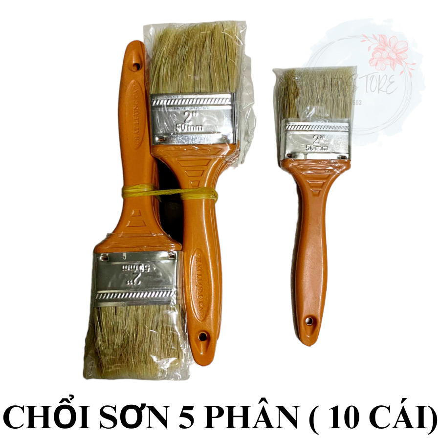 Sơn chậu lót kiềm ngoại thất cao cấp và cọ quét sơn