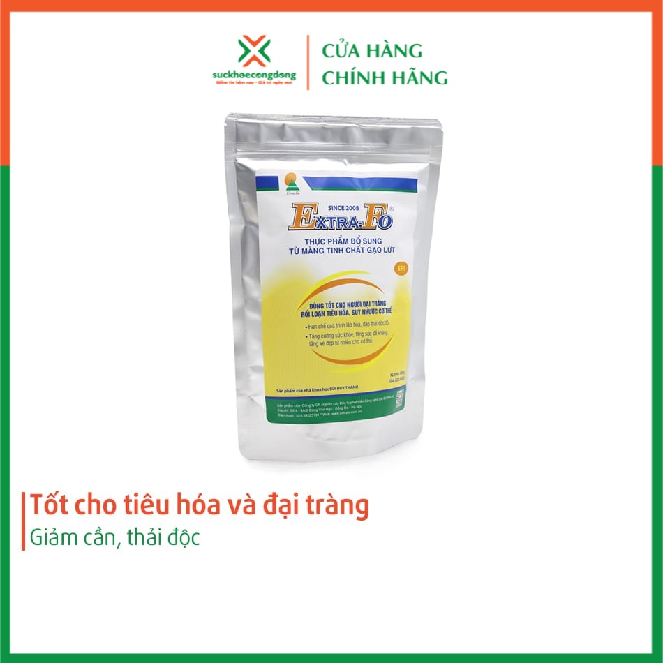 Tinh chất màng gạo lứt EXTRA-FO EF1 (450g)