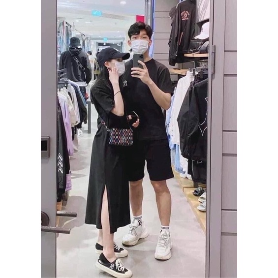 Váy Suông Xẻ Sườn