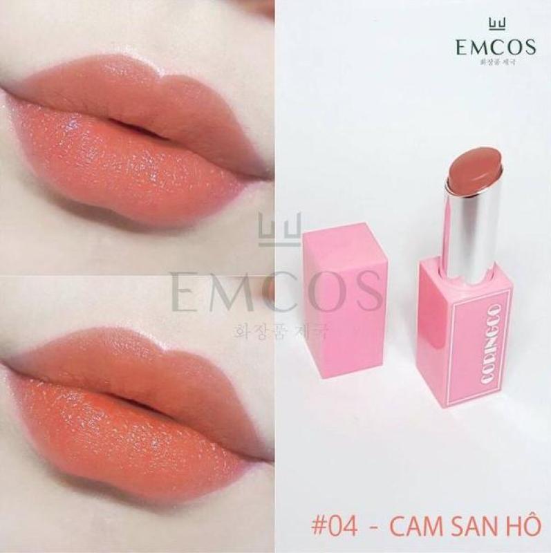 Son lì EMCOS CORINGCO CHERRY LIP MATTE Hàn Quốc siêu hot giá siêu mềm